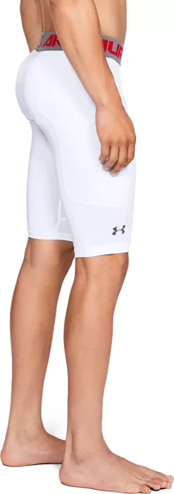 Under Armour Men's Utility Slider Baseball Shorts -Rawling Baseball Shop 1317263 100 White SDE