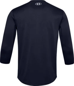 Under Armour Iso-Chill 3/4 Sleeve Shirt -Rawling Baseball Shop 1356800 Navy BCK