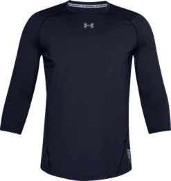 Under Armour Iso-Chill 3/4 Sleeve Shirt -Rawling Baseball Shop 1356800 Navy FRT