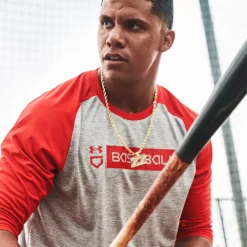 Under Armour Men's Utility 3/4 Sleeve Shirt -Rawling Baseball Shop 1358776 lfs 1