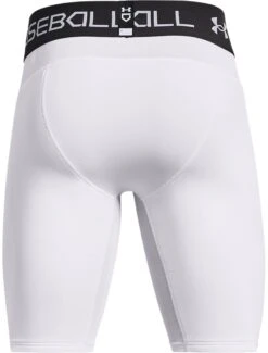 Under Armour Men's Utility Sliding Shorts -Rawling Baseball Shop 1367346 White BCK
