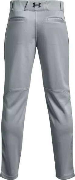 Under Armour Boys' Gameday Vanish Piped Baseball Pants -Rawling Baseball Shop 1367357 BaseballGreyNavy BCK