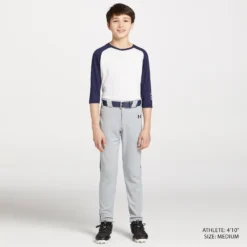 Under Armour Boys' Gameday Vanish Piped Baseball Pants -Rawling Baseball Shop 1367357 BaseballGreyNavy MODSTLAD