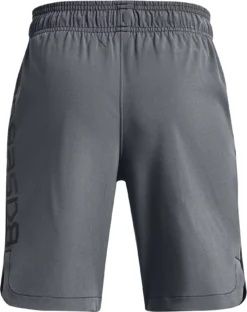 Under Armour Boys' Yard Baseball Shorts 13 Under Armour Boys' Yard Baseball Shorts -Rawling Baseball Shop 1367918 001 BlackPitchGrayWhite BCK
