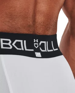 Under Armour Men's Utility Armour Print 3/4 Sliding Pants -Rawling Baseball Shop 1373981 100 WhiteHaloGray MODDET