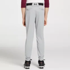 Under Armour Boy's Utility Traditional Baseball Pants -Rawling Baseball Shop 1374382 BaseballGreyBlack MODBCK