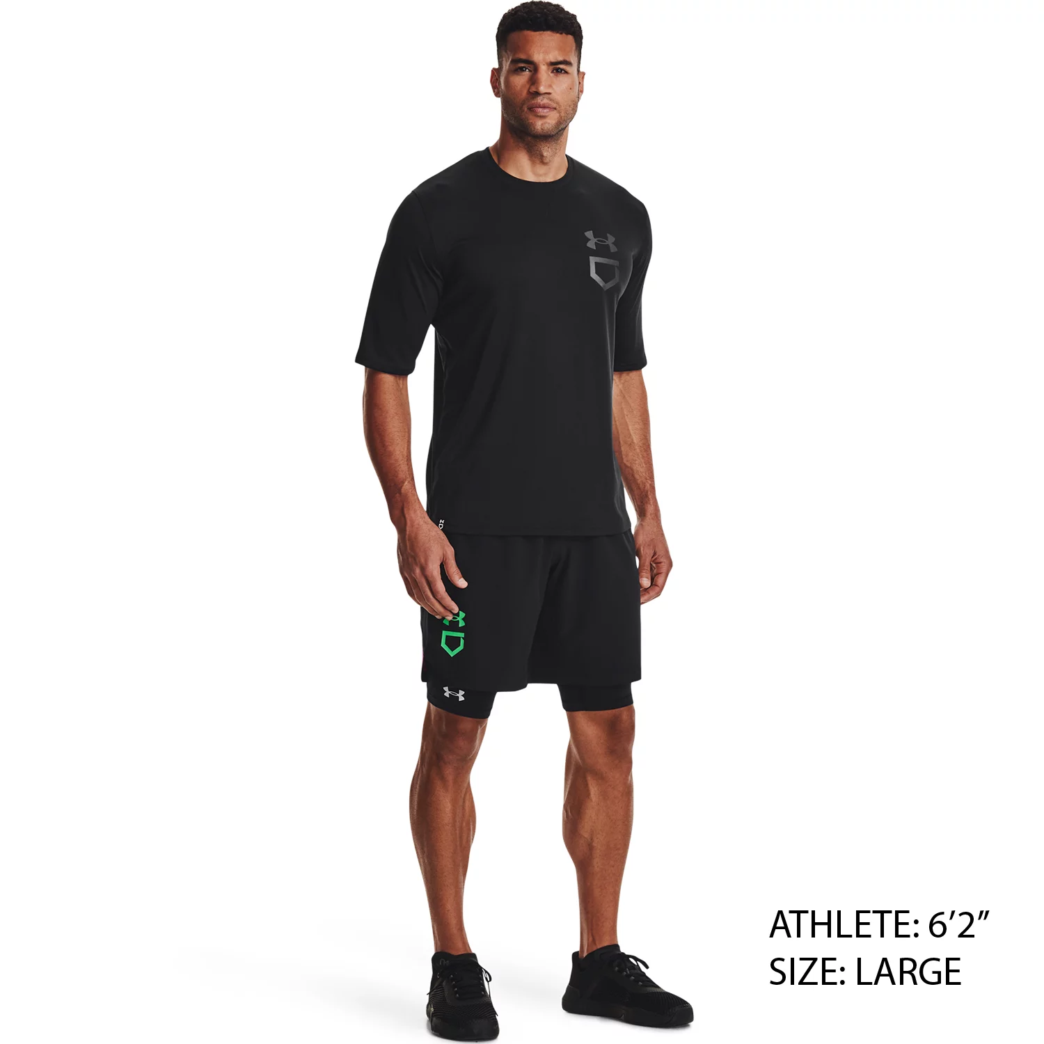 Under Armour Men's Diamond Utility Sliding Shorts 4 Under Armour Men's Diamond Utility Sliding Shorts - Image 2