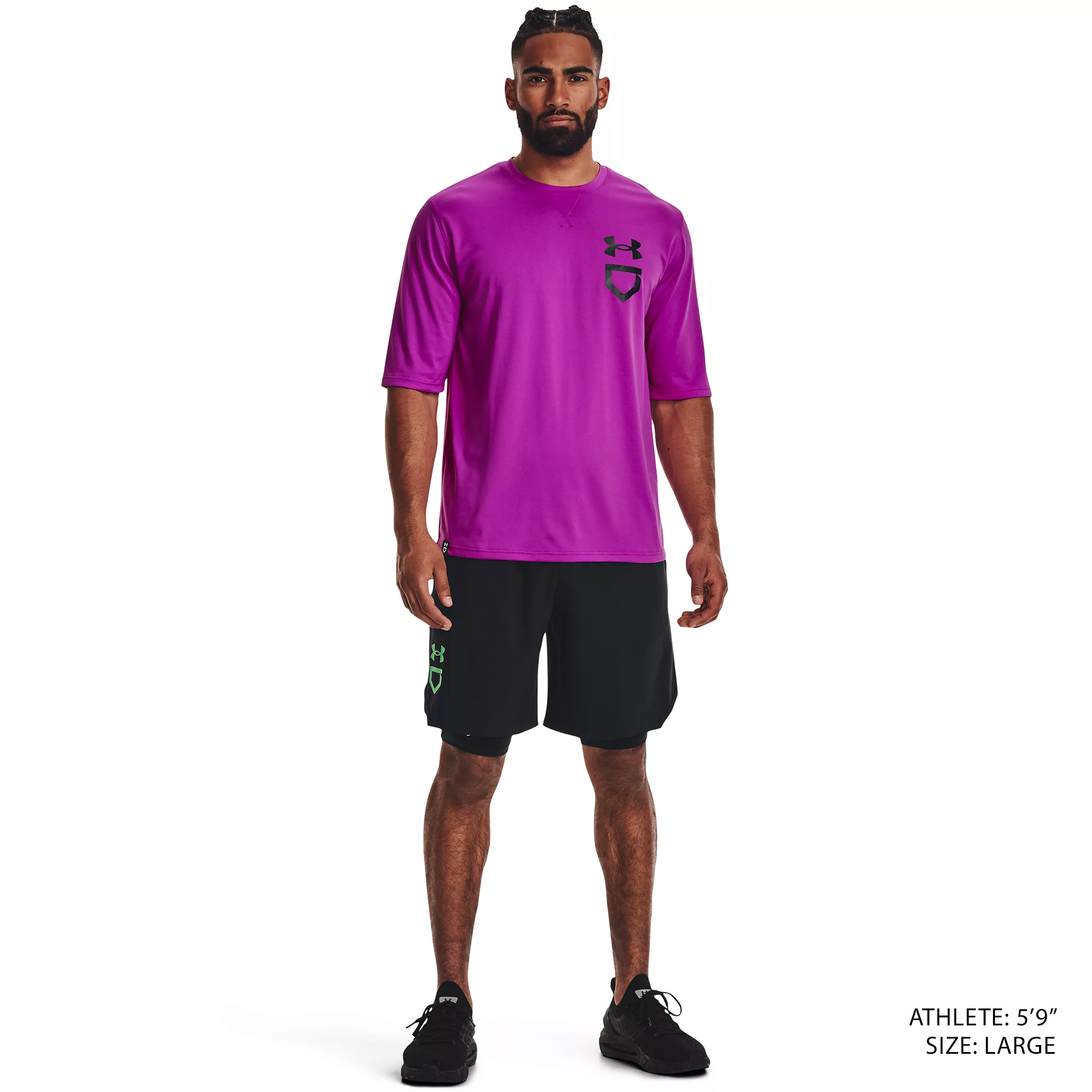 Under Armour Men's Diamond Utility Sliding Shorts With Cup 4 Under Armour Men's Diamond Utility Sliding Shorts With Cup - Image 2