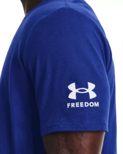 Under Armour Men's Baseball USA Icon T-Shirt -Rawling Baseball Shop 1377386 400 RoyalWhite MODDET