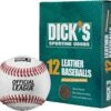 DICK'S Sporting Goods Leather Baseballs - 12 Pack -Rawling Baseball Shop 16DSGU12PRMMLTHRBBSBA