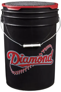 Diamond D-OB Official League Practice Bucket Of 30 Baseballs