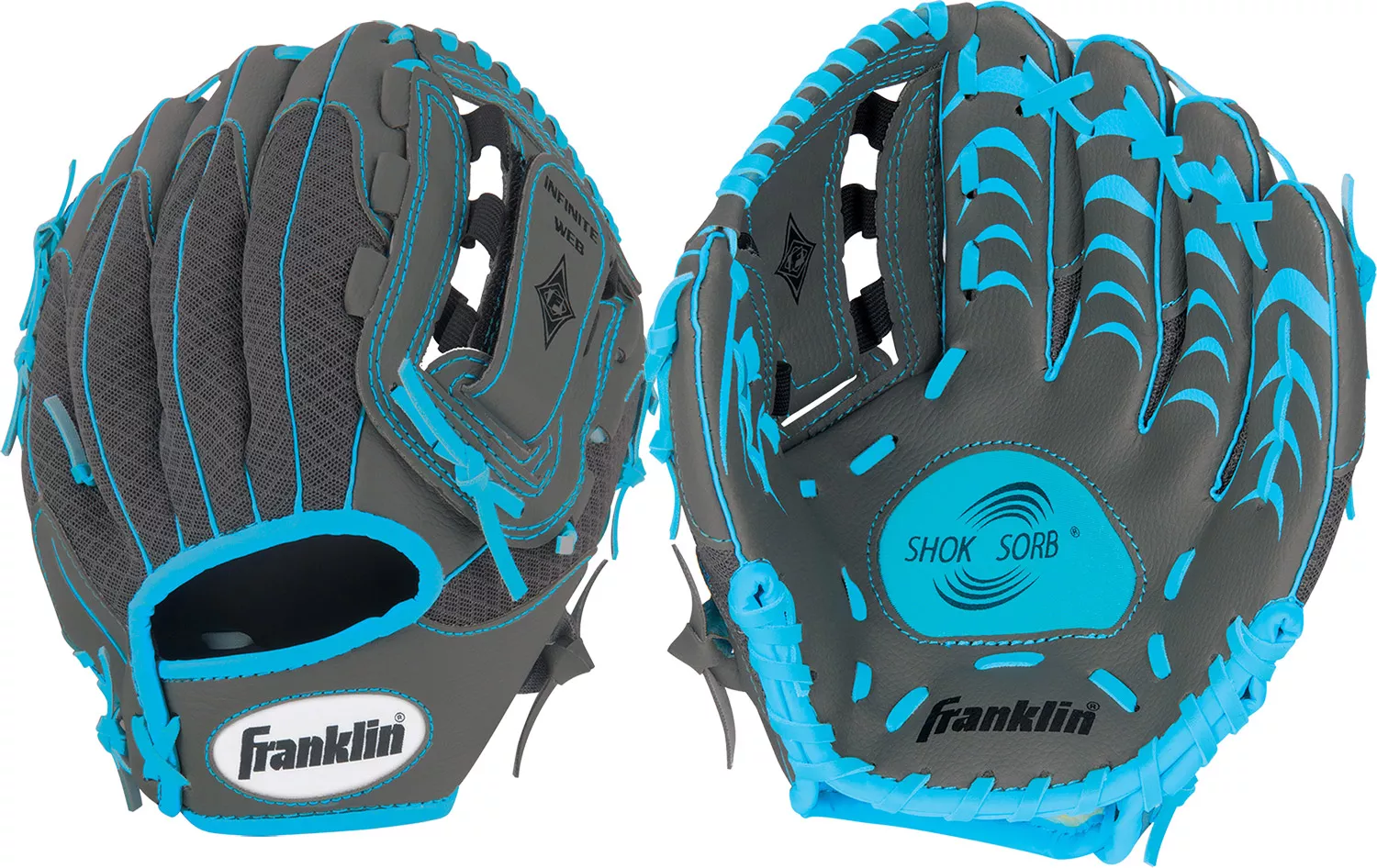 Franklin 10.5” Tee Ball Infinite Shok-Sorb Series Glove 3 Franklin 10.5” Tee Ball Infinite Shok-Sorb Series Glove