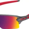 Oakley Flak 2.0 XL PRIZM Sunglasses -Rawling Baseball Shop 16OAKUFLK20XLWHTPSGS Matte Gray Smoke PRIZM Road