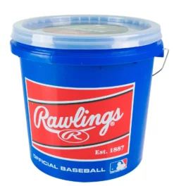 Rawlings Official R12U Genuine Leather Baseball Bucket - 24 Pack