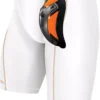 Shock Doctor Boys' Ultra Compression Shorts W/ Cup -Rawling Baseball Shop 16SKRBBYSLTRCMPSHSPM White