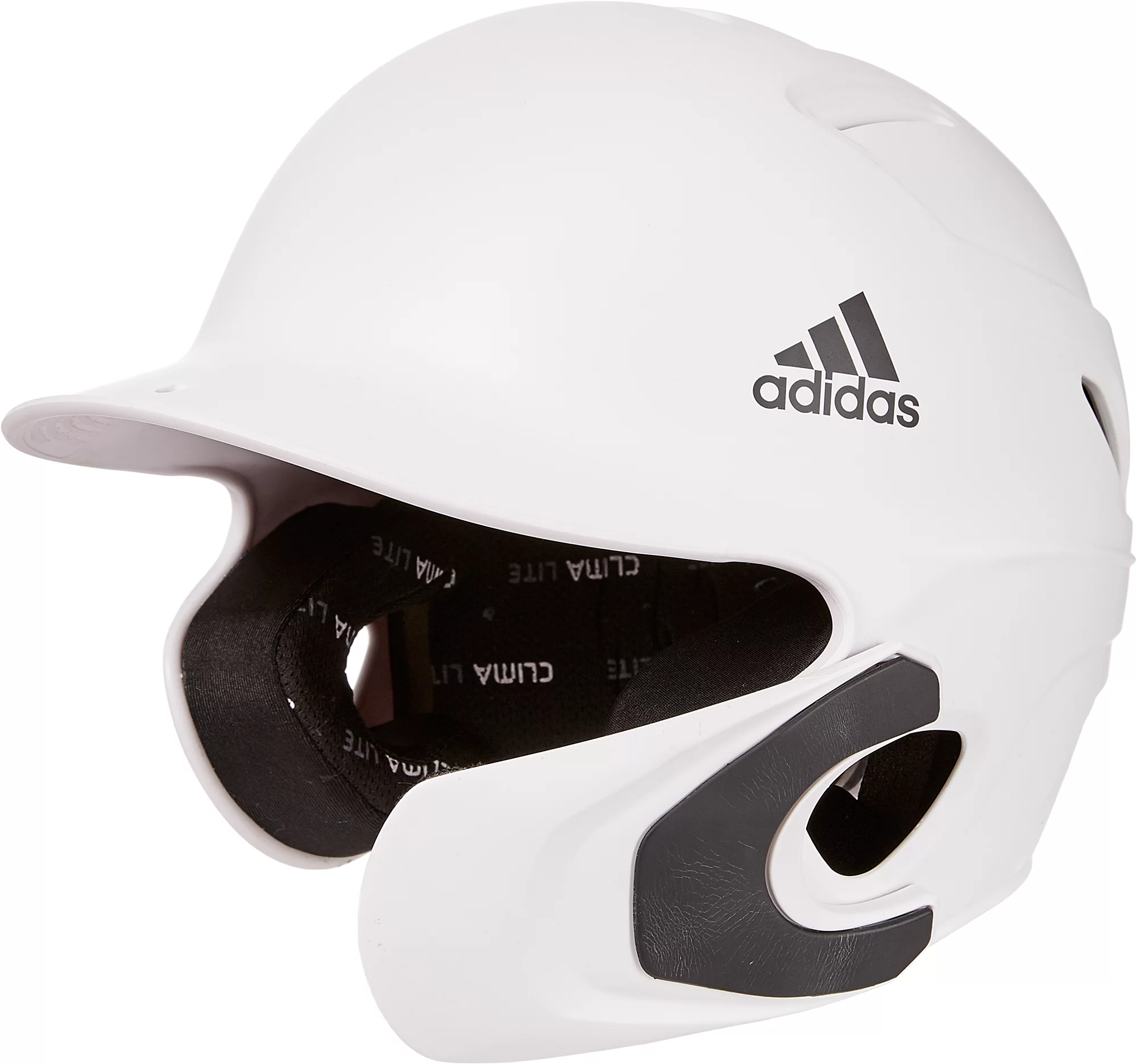 Adidas Junior Captain Baseball Batting Helmet W/ Jaw Guard 3 Adidas Junior Captain Baseball Batting Helmet W/ Jaw Guard