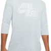 Nike Men's Velocity Legend 3/4 Sleeve Baseball Top -Rawling Baseball Shop 19NIKMMNKVLCTYLGDBBA Platinum