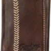 Rawlings Baseball Stitch Leather Trifold Wallet -Rawling Baseball Shop 19RAWUBSBLLSTTCHTMSC Brown