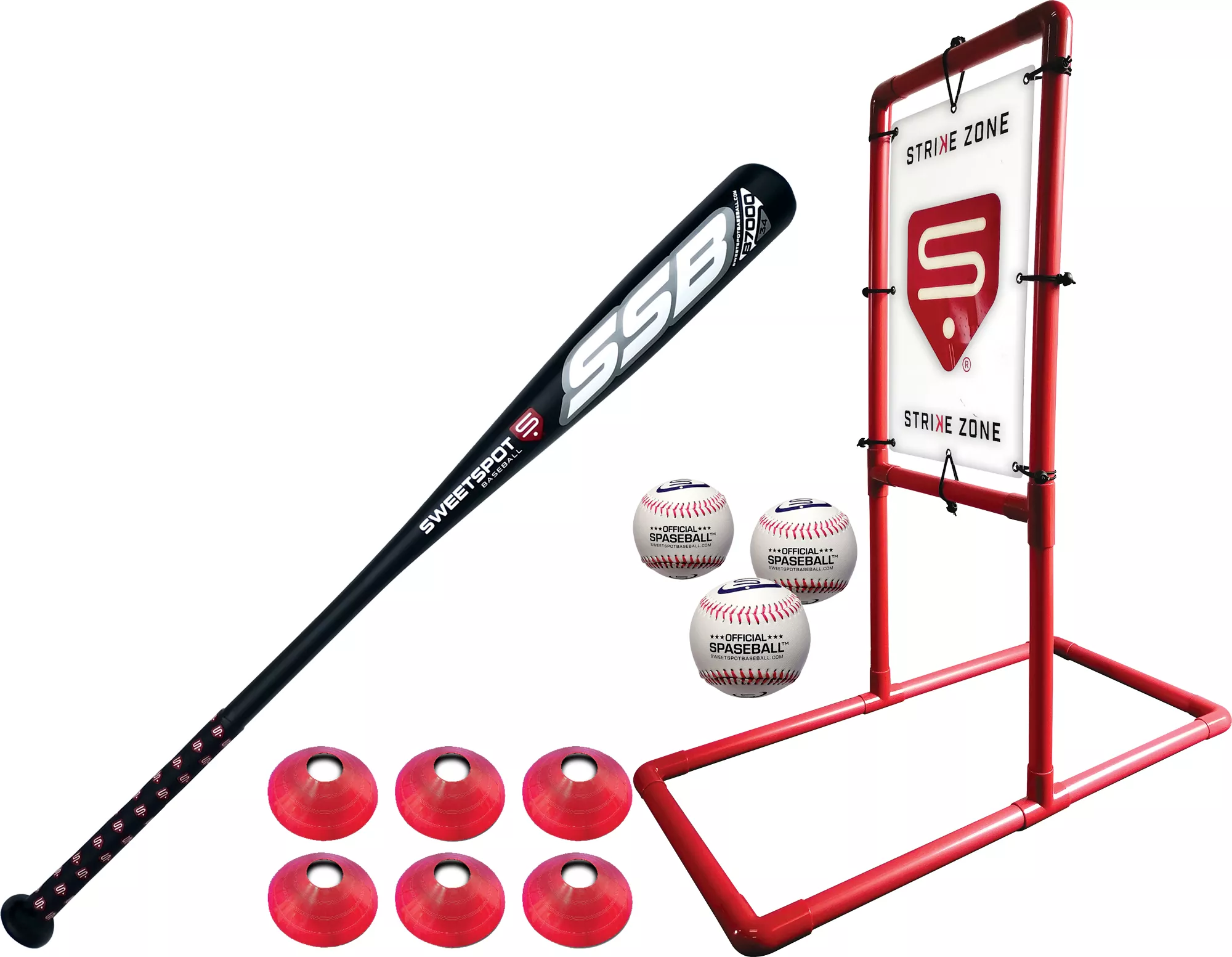 SweetSpot Baseball 11-Piece Backyard Home Run Kit 3 SweetSpot Baseball 11-Piece Backyard Home Run Kit