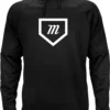 Marucci Men's Homeplate Convertible Hoodie -Rawling Baseball Shop 20MCCMMHMPLTFLCHDBBA Black