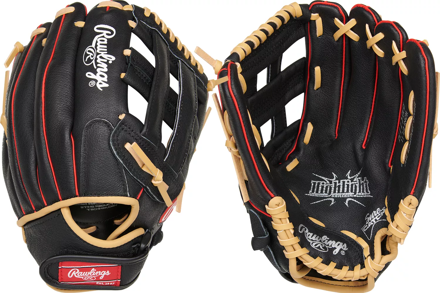 Rawlings 11.5'' Youth Highlight Series Glove 3 Rawlings 11.5'' Youth Highlight Series Glove
