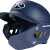 Rawlings Senior MACH Baseball Batting Helmet W/ Adjustable Face Guard -Rawling Baseball Shop 21RAWUMCHDJSTJWGRBTH Navy