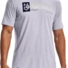 Under Armour Men's Baseball Wordmark T-Shirt -Rawling Baseball Shop 21UARMMBSBLLWRDMRBBA Gray