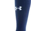 Under Armour Team Over-The-Calf Baseball/Softball Socks 1 Under Armour Team Over-The-Calf Baseball/Softball Socks -Rawling Baseball Shop 22UARUTMTCXXXXXXXSOXA Midnight Navy Graph Wht