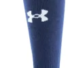 Under Armour Kids' Team Over-The-Calf Baseball/Softball Socks -Rawling Baseball Shop 22UARUYTHTMTCXXXXSOXA Midnight Navy Graph Wht