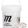 Marucci 1 Gallon Tee Ball Bucket - 12 Pack -Rawling Baseball Shop 23MCCUMRCC1G12PCTBSB