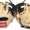 Rawlings 9.5" HOH Series Training Glove -Rawling Baseball Shop 23RAWAHH95TRNNGGLBAS Camel Black