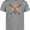 Under Armour Boys' Cross Bat Short Sleeve T-Shirt -Rawling Baseball Shop 23UARTCRSSBTSSXXXBBA Steel