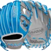 Wilson 11.5" Autism Speaks 1786 A2000 Series Glove 2024 1 Wilson 11.5" Autism Speaks 1786 A2000 Series Glove 2024 -Rawling Baseball Shop 23WILA20001786LTMSGL Blue Grey