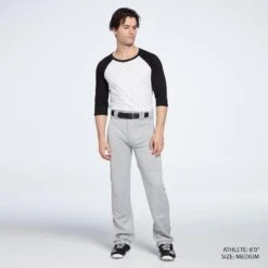 Mizuno Men's MVP Pro Baseball Pants -Rawling Baseball Shop 350591 9191 Grey DET