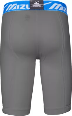Mizuno Boys' Elite Sliding Shorts W/ Cup -Rawling Baseball Shop 350700 919104 Grey BCK