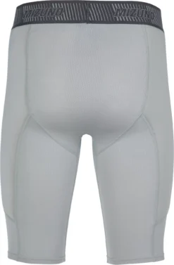 Mizuno Boy's Aero Vent Sliding Shorts -Rawling Baseball Shop 350703 919104 Grey BCK