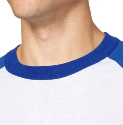 Adidas Adult Triple Stripe ¾ Sleeve Baseball Practice Shirt -Rawling Baseball Shop BBA00104 SurfTheWeb DET alt1