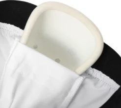 Adidas Boys' Triple Stripe Sliding Shorts W/ Cup -Rawling Baseball Shop BBA12021 White DET alt2