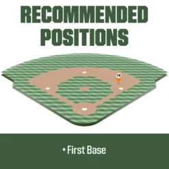 Rawlings 12.5'' Premium Series First Base Mitt -Rawling Baseball Shop DICD125BWFBRZ DICD125BWFB30 Black DET