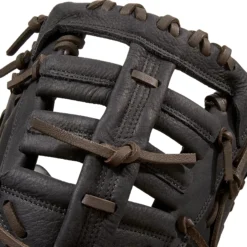 Rawlings 12.5'' Premium Series First Base Mitt -Rawling Baseball Shop DICD125BWFBRZ DICD125BWFB30 Black DET alt1