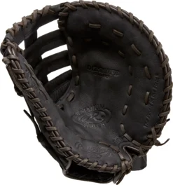 Rawlings 12.5'' Premium Series First Base Mitt -Rawling Baseball Shop DICD125BWFBRZ DICD125BWFB30 Black PALM