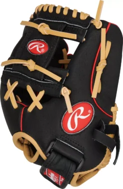 Rawlings 10.5'' Youth Highlight Series Glove -Rawling Baseball Shop DICH105IB 60 Black SDER