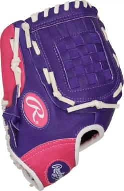 Rawlings 10'' Tee Ball Highlight Series Glove -Rawling Baseball Shop DICHFP10PPWLZ DICHFP10PPW03 Purple SDEL