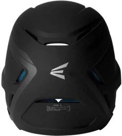 Easton Junior Elite X Baseball Batting Helmet W/ Universal Jaw Guard -Rawling Baseball Shop ELITEXURHB JR 8068597 BlackWhite TOP