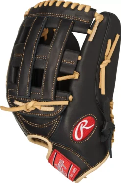 Rawlings 12.75'' GG Elite Series Glove -Rawling Baseball Shop GGE1275HBCCLZ DICGGE1275HBCC Black SDER