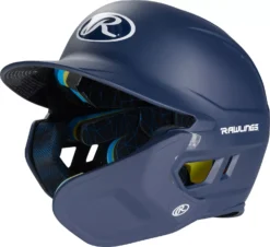 Rawlings Junior Mach Adjust Right-Handed Batting Helmet 10 Rawlings Junior Mach Adjust Right-Handed Batting Helmet -Rawling Baseball Shop MACHADJRH JR DICMA07JMNADJ Navy AL