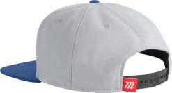 Marucci Youth Logo Flat Bill Snapback -Rawling Baseball Shop MAHTFB Y MAHTFBGYRB GrayRoyal BCKR