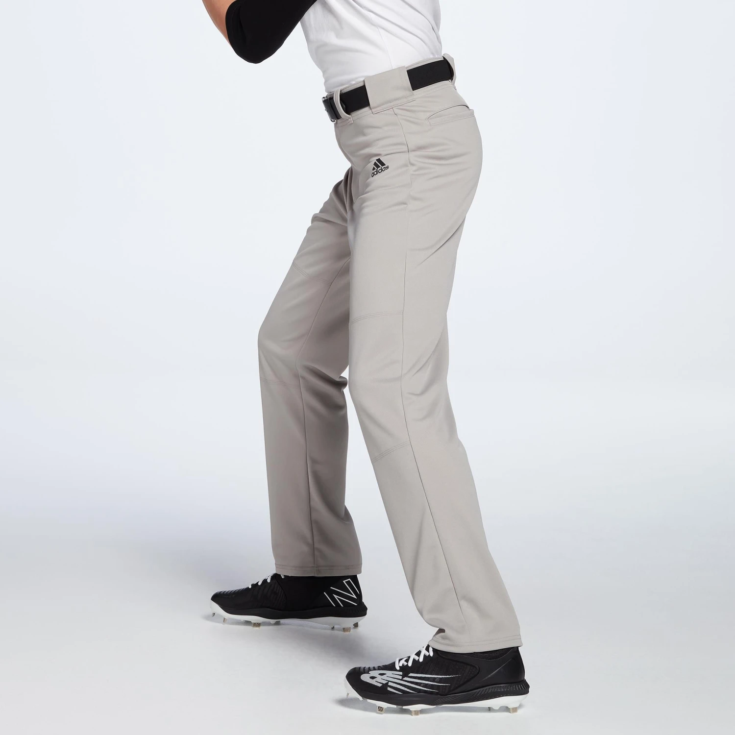 Adidas Men's Triple Stripe Open Bottom Baseball Pants 9 Adidas Men's Triple Stripe Open Bottom Baseball Pants - Image 7