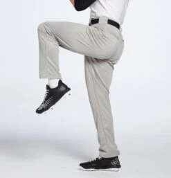 Adidas Men's Triple Stripe Open Bottom Baseball Pants 20 Adidas Men's Triple Stripe Open Bottom Baseball Pants -Rawling Baseball Shop MBA12023 GreyBaseball MODSDE