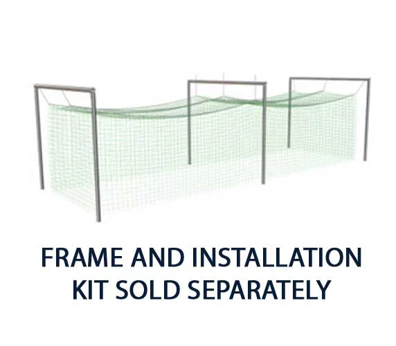 Jugs N1110 #1 Standard Batting Cage Net (119 Lb.) 4 Jugs N1110 #1 Standard Batting Cage Net (119 Lb.) - Image 2